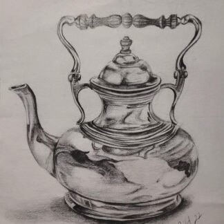 Gümüş çaydanlık