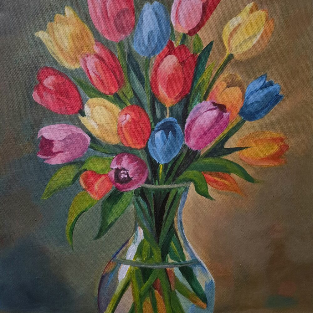 "Colorful Tulips"