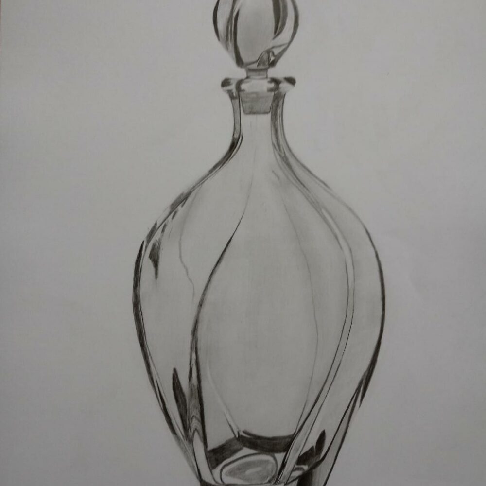 'Crystal carafe'
